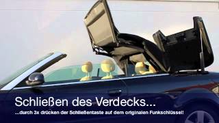 Audi A4 Cabrio Notentriegelung Verdeck Schlüssel in Thüringen