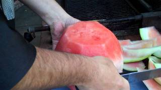 How To Cut A Watermelon In Under Two Minutes: