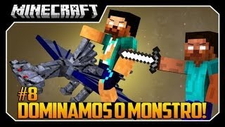 Minecraft: Matando HEROBRINE! #8 "DOMINAMOS O MONSTRO!!"