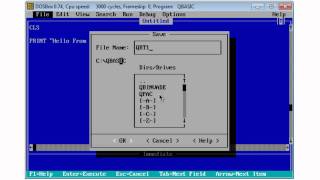 Qbasic  Windows 7 64 Bit  -  5