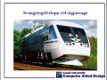 Simulation and animation of high speed X2000 train pass in the study of catenary interaction