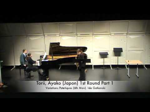 Torii, Ayako (Japon) 1st Round Part 1