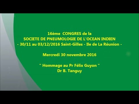 Hommage au Pr Félix Guyon. Dr B. Tanguy