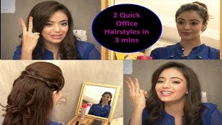 Quick Office Hairstyles in 3 Minutes (English)