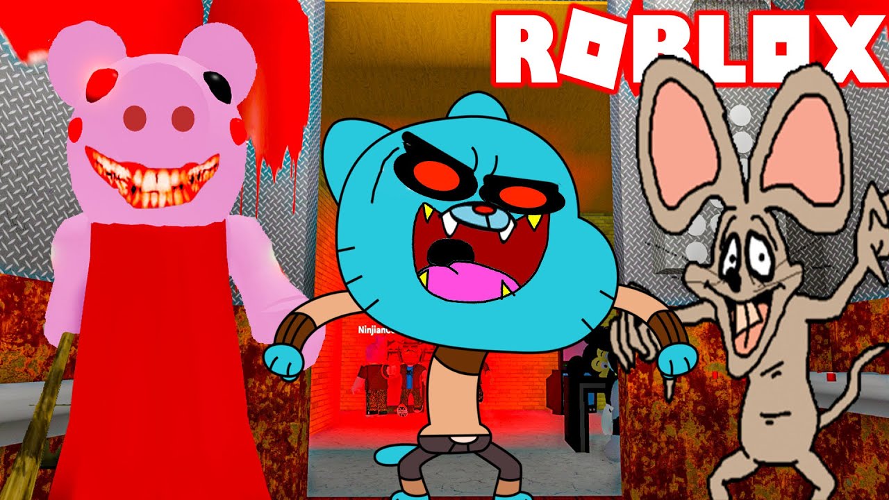 Roblox The Super Scary Elevator Gumball And Piggy Roblox Horror