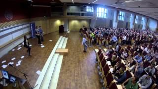 Flash mob of the University of Economics in Katowice