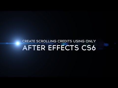 cs6 after effects tutorial