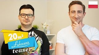 Pisarz, "blogerka modowa" Michał Witkowski w 20m2 Łukasza - internetowy talk show, teaser 105