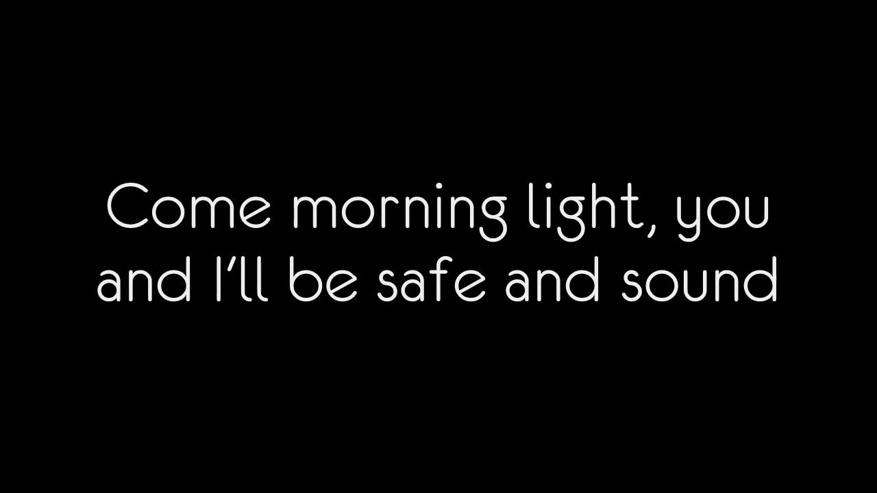 safe and sound lyrics