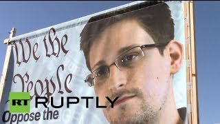 Акция протеста в Вашингтоне против слежки АНБ