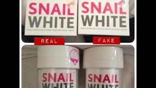 cherrie's daily~ 有關於snail white既真假問題!!!