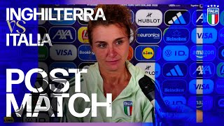 Le parole delle Azzurre | Inghilterra-Italia 2-1 | Women's EURO 2025