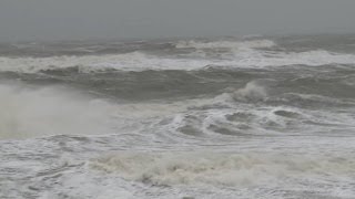 Orkan Xaver erreicht Sylt - Insel verbarrikadiert sich - Erste Feuerwehreinsätze