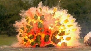 Melon Fragmentation at 2500fps - The Slow Mo Guys