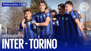 INTER 2-0 TORINO | U19 HIGHLIGHTS | CAMPIONATO PRIMAVERA 1 TIM 22/23 ⚽⚫🔵?