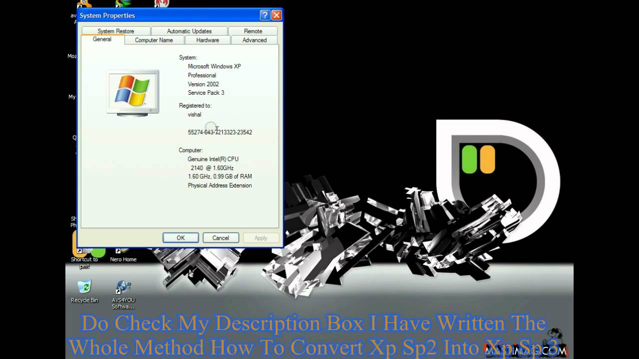 Download Windows XP SP1 CD