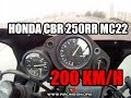 Honda Cbr 250rr Top Speed +190 Km/h (onboard) - Youtube