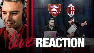 Live Reaction: Salernitana-Milan | Segui la partita con noi