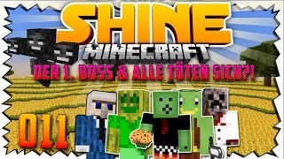 Minecraft SHINE - #11 - VORBEREITUNGEN für den 1. BOSS + VIELE TOTE | TheNodop