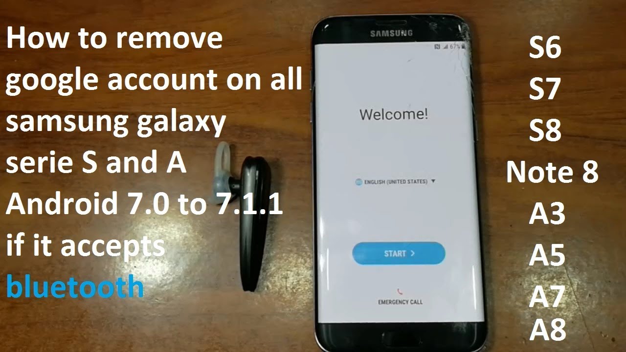 How To Bypass Google Account Galaxy S7 S7 Edge Binary 8