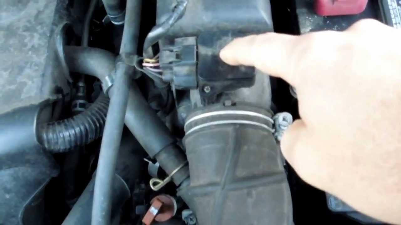 2006 Scion xB MAF Mass Air Flow Sensor Location YouTube