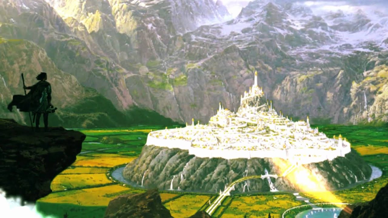 Tolkien City Gondolin by Nasmith - Animated by Tom Roe - YouTube