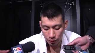 Jeremy Lin 04.27 G4 post-game vs Trail Blazers