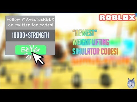 Twitter Avectusrblx Codes Weight Lifting Simulator