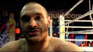 Tyson Fury has a message for David Haye! (Warning strong language)