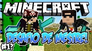 Fenom Vs Nikki! - DESAFIO DE MESTRE! - Minecraft #1?