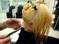 Стрижка на основе каре и осветление волос от Руслана Тажиева
