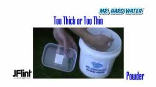 Mr. Hardwater Powder, Hard Water Stain Removers, Window Cleaning Supplies  & Tools