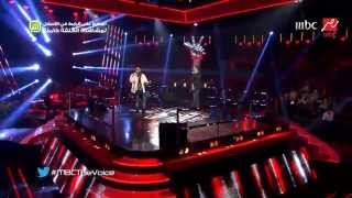 #MBCTheVoice - "سامر سعيد وعمار خطاب "فوق النخل