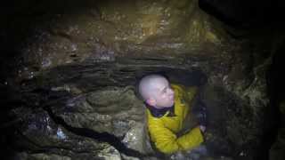 Getting Stuck in 'The Tube'  -  Lost Johns Cave