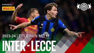 BISSECK'S FIRST ⚽ | INTER 2-0 LECCE | EXTENDED HIGHLIGHTS 🏆🇮🇹???