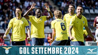 S.S. LAZIO 2024-2025 - Tutti i gol di settembre ⚽️