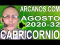 Video Horscopo Semanal CAPRICORNIO  del 2 al 8 Agosto 2020 (Semana 2020-32) (Lectura del Tarot)