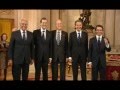 Sarkozy se niega a posar con el rey, Rajoy, Zapatero, Aznar y González - 16/01/2012