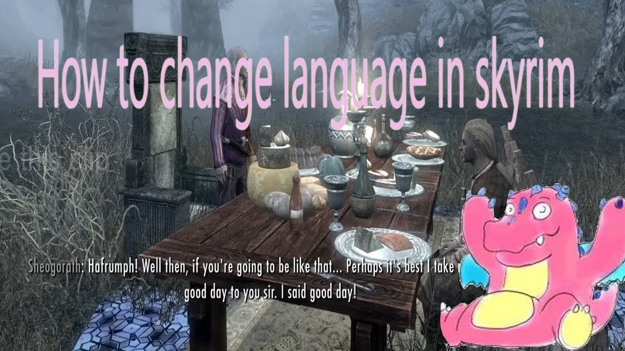 skyrim how to change language from russian to english