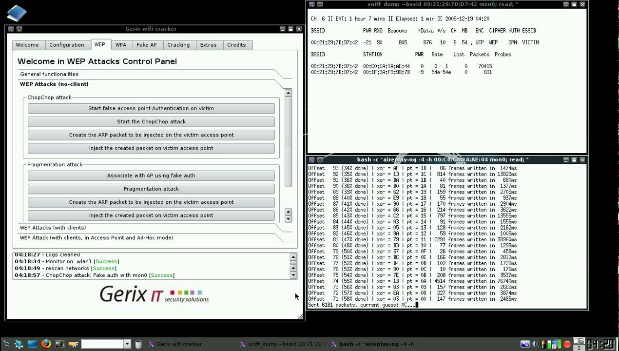 Gerix Wifi Cracker NG - YouTube