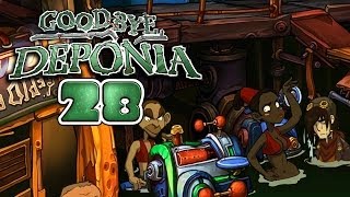 GOODBYE DEPONIA [HD+] #028 - Zeig' mal Deine Teigtaschen! ★ Let's Play Goodbye Deponia