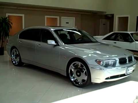 04 BMW 745Li Silver TITAN AUTO SALES in Worth, IL  YouTube