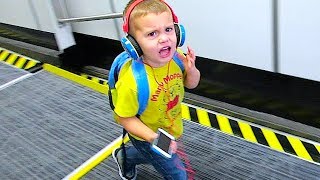 ANGRY 3 YEAR OLD AIRLINE PASSENGER!