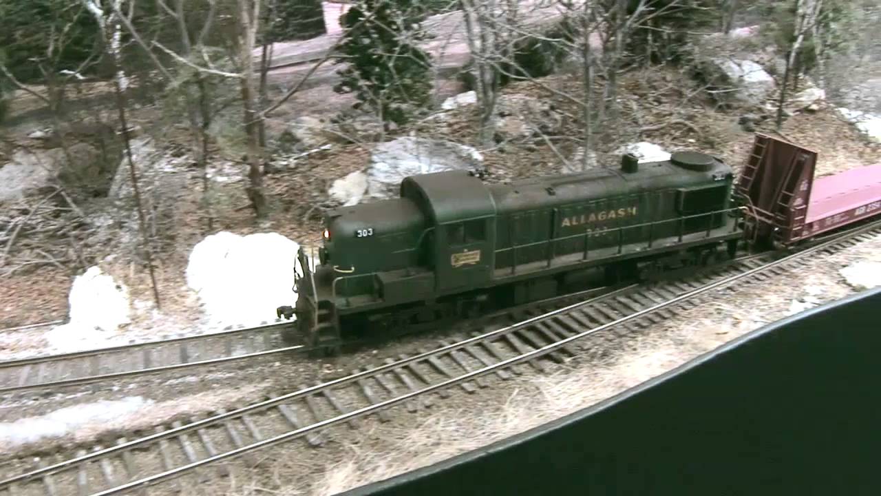  | Model railroad Allagash | Model Railroad Hobbyist | MRH - YouTube