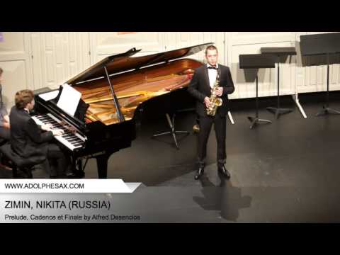 Dinant 2014 - ZIMIN Nikita (Prelude, Cadence et Finale by Alfred Desenclos)