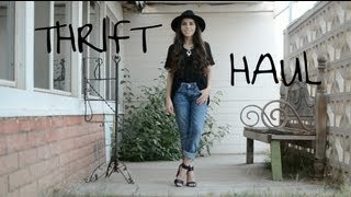 Steph's new THRIFT HAUL & Outfit Challenge!