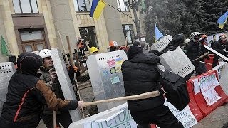 Ukraine: Violent clashes in Kharkiv leave dozens injured