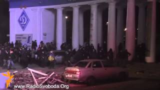 За масові заворушення 19.01.2014 у центрі столиці міліцією уже затримано більше 20 осіб