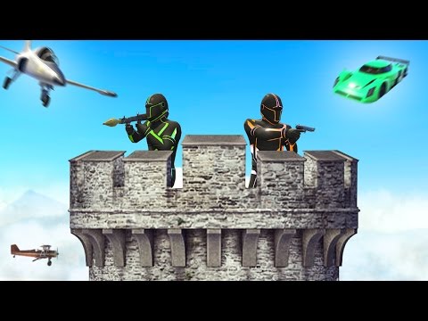 TOWER DEFENSE GTA CHALLENGE! (GTA 5 Funny Moments)