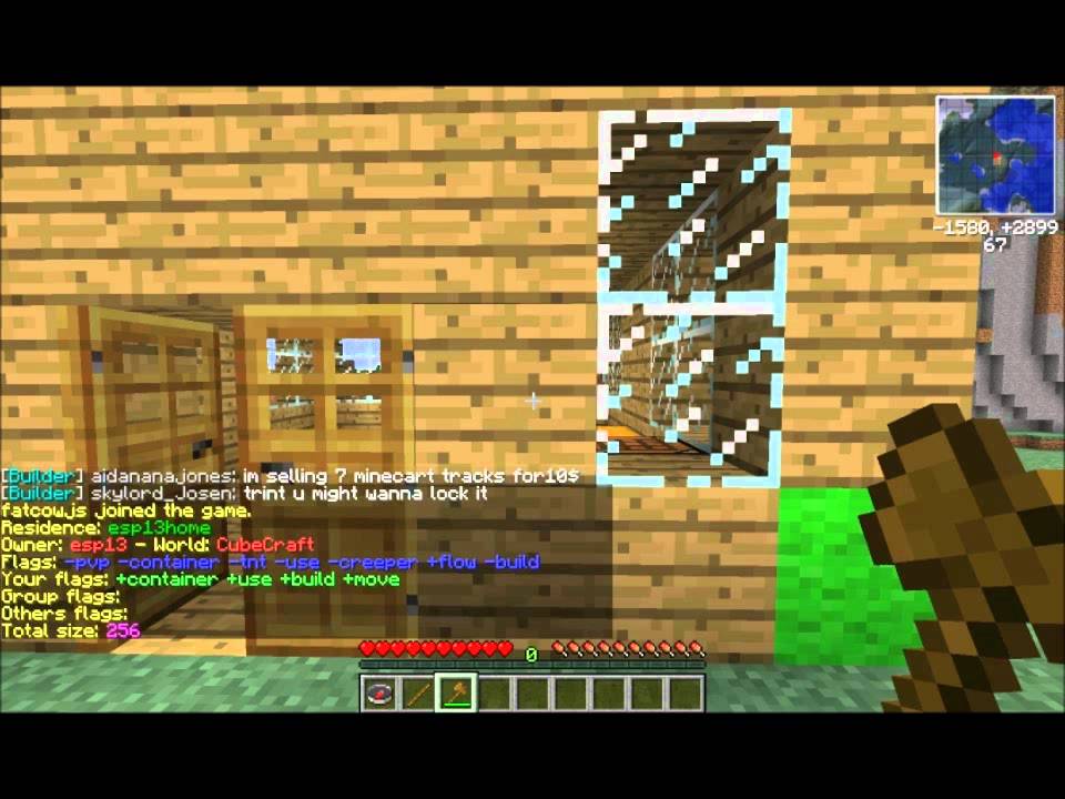 Minecraft Residence Tutorial Part 1 - YouTube